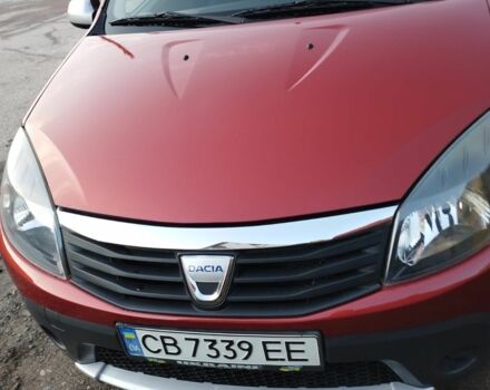 Червоний Дачія Sandero, об'ємом двигуна 1.6 л та пробігом 194 тис. км за 7544 $, фото 1 на Automoto.ua