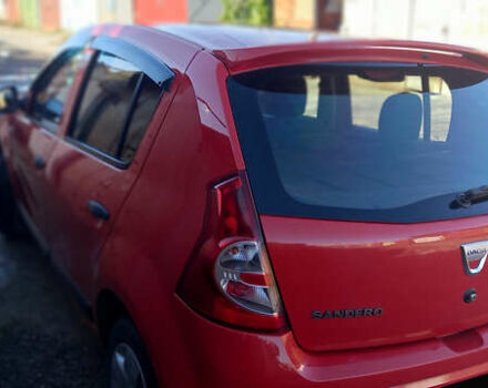 Красный Дачия Сандеро, объемом двигателя 1.2 л и пробегом 168 тыс. км за 4250 $, фото 1 на Automoto.ua