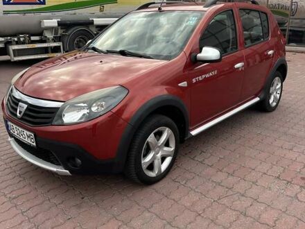 Дачия Сандеро 2011 в Виннице на Automoto.ua Красный Дачия Сандеро, объемом двигателя 1.6 л и пробегом 115 тыс. км за 6950 $, фото 1 на Automoto.ua