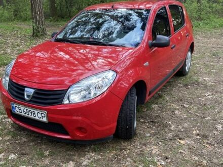 Червоний Дачія Sandero, об'ємом двигуна 1.1 л та пробігом 67 тис. км за 5300 $, фото 1 на Automoto.ua