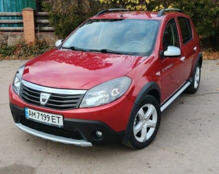 Червоний Дачія Sandero, об'ємом двигуна 1.6 л та пробігом 162 тис. км за 6400 $, фото 1 на Automoto.ua