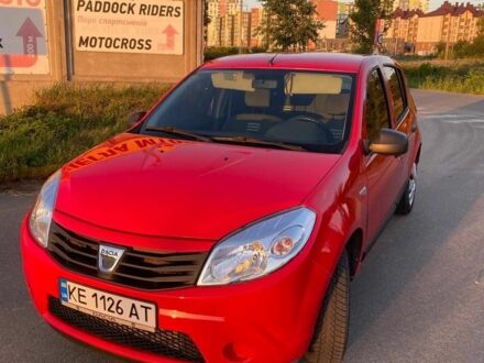 Дачия Сандеро 2012 в Ирпене на Automoto.ua Красный Дачия Сандеро, объемом двигателя 1.5 л и пробегом 263 тыс. км за 5000 $, фото 1 на Automoto.ua