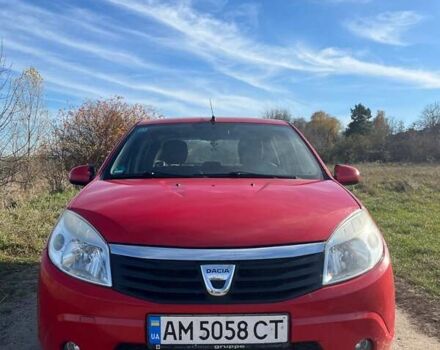 Червоний Дачія Sandero, об'ємом двигуна 1.2 л та пробігом 168 тис. км за 4850 $, фото 1 на Automoto.ua