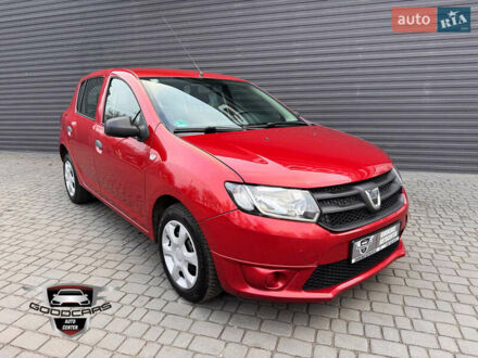 Дачія Sandero 2014 у Кам'янське (Дніпродзержинськ) на Automoto.ua Червоний Дачія Sandero, об'ємом двигуна 1.2 л та пробігом 220 тис. км за 6500 $, фото 1 на Automoto.ua