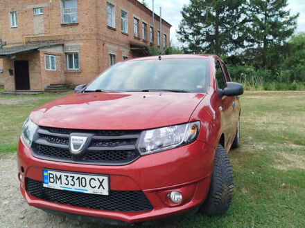Дачия Сандеро 2014 в Ромнах на Automoto.ua Красный Дачия Сандеро, объемом двигателя 1.46 л и пробегом 210 тыс. км за 7800 $, фото 1 на Automoto.ua