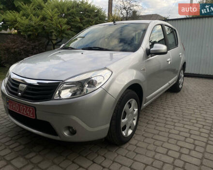 Сірий Дачія Sandero, об'ємом двигуна 1.6 л та пробігом 220 тис. км за 5350 $, фото 9 на Automoto.ua