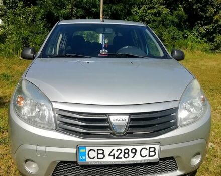 Серый Дачия Сандеро, объемом двигателя 1.4 л и пробегом 170 тыс. км за 4100 $, фото 7 на Automoto.ua