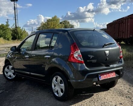 Серый Дачия Сандеро, объемом двигателя 1.4 л и пробегом 173 тыс. км за 5400 $, фото 7 на Automoto.ua