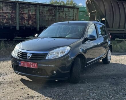 Серый Дачия Сандеро, объемом двигателя 1.4 л и пробегом 173 тыс. км за 5400 $, фото 2 на Automoto.ua