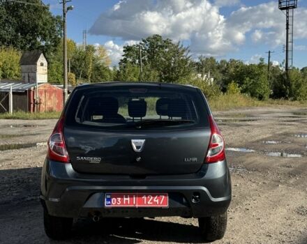 Серый Дачия Сандеро, объемом двигателя 1.4 л и пробегом 173 тыс. км за 5400 $, фото 8 на Automoto.ua