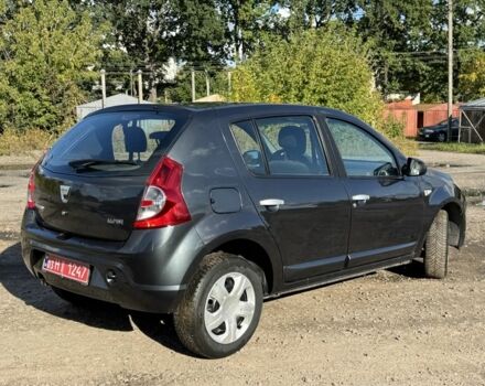 Серый Дачия Сандеро, объемом двигателя 1.4 л и пробегом 173 тыс. км за 5400 $, фото 10 на Automoto.ua