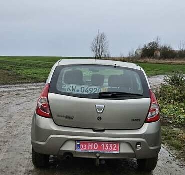 Сірий Дачія Sandero, об'ємом двигуна 1.39 л та пробігом 205 тис. км за 4300 $, фото 8 на Automoto.ua