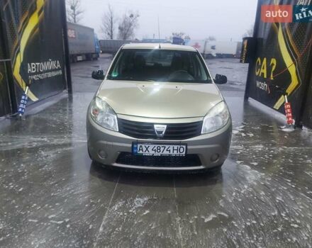 Серый Дачия Сандеро, объемом двигателя 1.4 л и пробегом 163 тыс. км за 4600 $, фото 8 на Automoto.ua