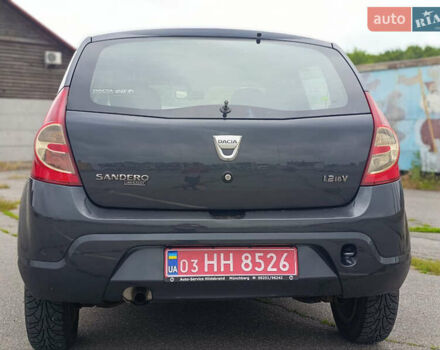 Серый Дачия Сандеро, объемом двигателя 1.2 л и пробегом 148 тыс. км за 4850 $, фото 5 на Automoto.ua