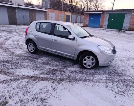 Серый Дачия Сандеро, объемом двигателя 1.4 л и пробегом 92 тыс. км за 4750 $, фото 2 на Automoto.ua