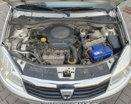 Серый Дачия Сандеро, объемом двигателя 1.4 л и пробегом 232 тыс. км за 4800 $, фото 7 на Automoto.ua