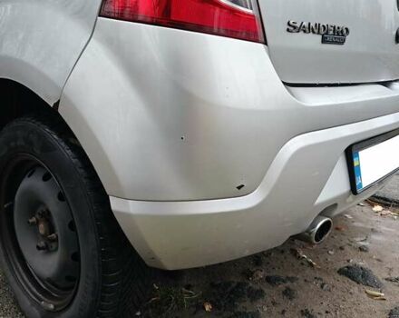 Серый Дачия Сандеро, объемом двигателя 1.2 л и пробегом 297 тыс. км за 3700 $, фото 8 на Automoto.ua