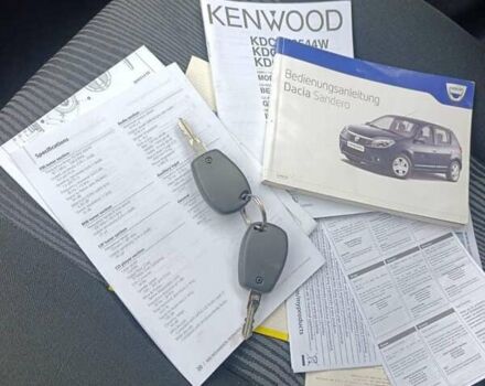 Серый Дачия Сандеро, объемом двигателя 1.4 л и пробегом 92 тыс. км за 4750 $, фото 11 на Automoto.ua