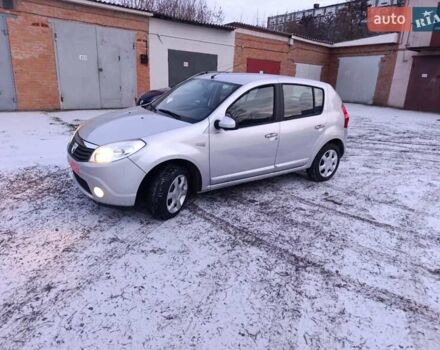 Серый Дачия Сандеро, объемом двигателя 1.4 л и пробегом 92 тыс. км за 4750 $, фото 9 на Automoto.ua