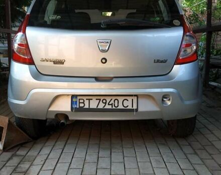 Сірий Дачія Sandero, об'ємом двигуна 1.15 л та пробігом 173 тис. км за 3700 $, фото 10 на Automoto.ua
