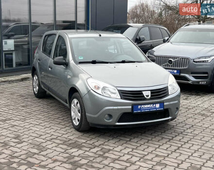 Серый Дачия Сандеро, объемом двигателя 1.2 л и пробегом 159 тыс. км за 4990 $, фото 2 на Automoto.ua