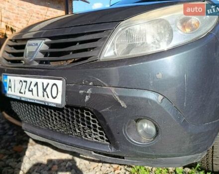 Серый Дачия Сандеро, объемом двигателя 1.15 л и пробегом 320 тыс. км за 3500 $, фото 10 на Automoto.ua