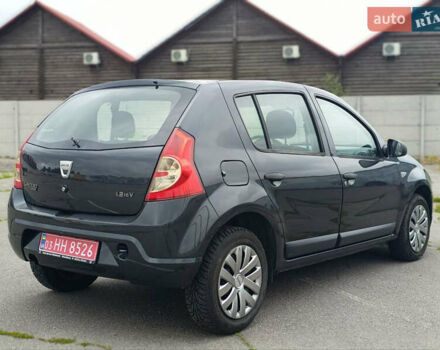 Серый Дачия Сандеро, объемом двигателя 1.2 л и пробегом 148 тыс. км за 4850 $, фото 6 на Automoto.ua