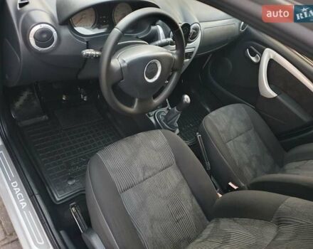 Серый Дачия Сандеро, объемом двигателя 1.4 л и пробегом 232 тыс. км за 4800 $, фото 22 на Automoto.ua