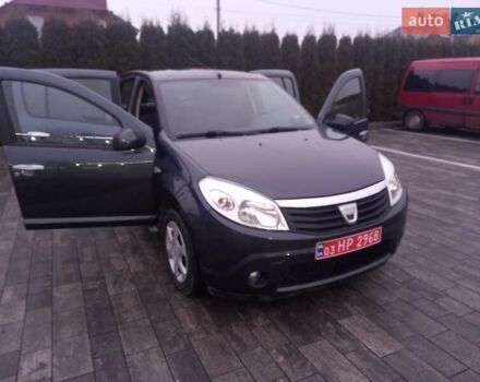 Серый Дачия Сандеро, объемом двигателя 1.6 л и пробегом 164 тыс. км за 4900 $, фото 7 на Automoto.ua