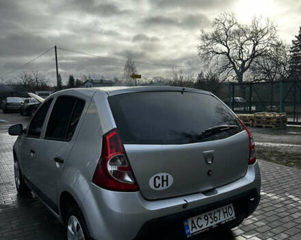 Серый Дачия Сандеро, объемом двигателя 1.2 л и пробегом 100 тыс. км за 4650 $, фото 10 на Automoto.ua