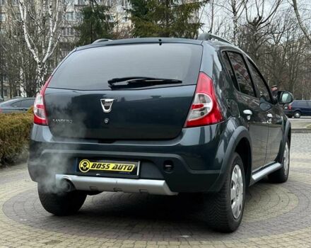 Серый Дачия Сандеро, объемом двигателя 1.6 л и пробегом 177 тыс. км за 7700 $, фото 6 на Automoto.ua