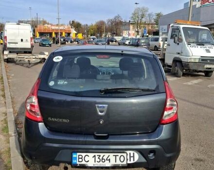 Сірий Дачія Sandero, об'ємом двигуна 1.6 л та пробігом 200 тис. км за 6200 $, фото 2 на Automoto.ua