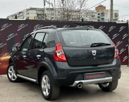 Серый Дачия Сандеро, объемом двигателя 1.6 л и пробегом 192 тыс. км за 6500 $, фото 8 на Automoto.ua