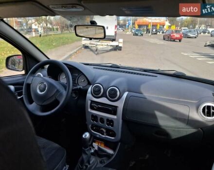 Сірий Дачія Sandero, об'ємом двигуна 1.6 л та пробігом 200 тис. км за 6200 $, фото 16 на Automoto.ua