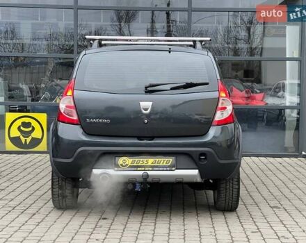 Сірий Дачія Sandero, об'ємом двигуна 1.6 л та пробігом 200 тис. км за 6700 $, фото 5 на Automoto.ua