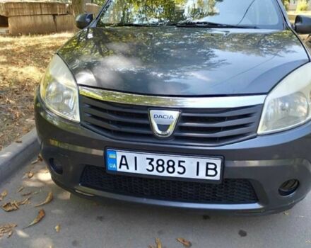 Серый Дачия Сандеро, объемом двигателя 1.2 л и пробегом 290 тыс. км за 4600 $, фото 6 на Automoto.ua