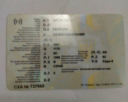 Сірий Дачія Sandero, об'ємом двигуна 1.6 л та пробігом 156 тис. км за 8000 $, фото 1 на Automoto.ua