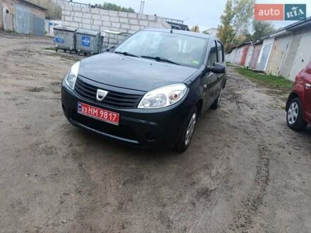 Серый Дачия Сандеро, объемом двигателя 1.4 л и пробегом 154 тыс. км за 4750 $, фото 1 на Automoto.ua