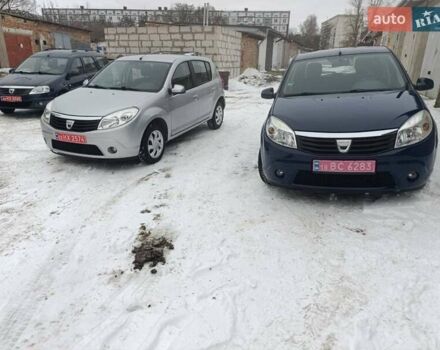 Серый Дачия Сандеро, объемом двигателя 1.6 л и пробегом 162 тыс. км за 5150 $, фото 1 на Automoto.ua