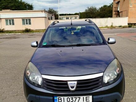 Серый Дачия Сандеро, объемом двигателя 1.6 л и пробегом 160 тыс. км за 6400 $, фото 1 на Automoto.ua