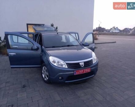 Синій Дачія Sandero, об'ємом двигуна 1.6 л та пробігом 151 тис. км за 4850 $, фото 10 на Automoto.ua