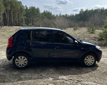 Синій Дачія Sandero, об'ємом двигуна 1.39 л та пробігом 156 тис. км за 5000 $, фото 12 на Automoto.ua