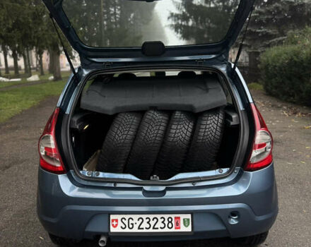 Синий Дачия Сандеро, объемом двигателя 1.6 л и пробегом 151 тыс. км за 5450 $, фото 16 на Automoto.ua