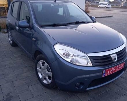 Синій Дачія Sandero, об'ємом двигуна 1.6 л та пробігом 151 тис. км за 4850 $, фото 1 на Automoto.ua