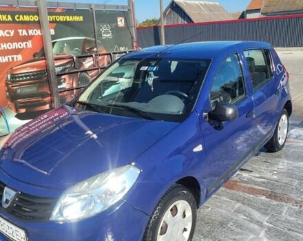 Синий Дачия Сандеро, объемом двигателя 1.4 л и пробегом 236 тыс. км за 3900 $, фото 1 на Automoto.ua