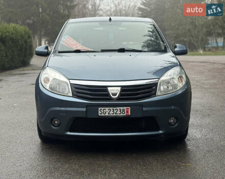 Синий Дачия Сандеро, объемом двигателя 1.6 л и пробегом 151 тыс. км за 5450 $, фото 2 на Automoto.ua