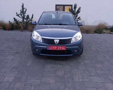 Синій Дачія Sandero, об'ємом двигуна 1.6 л та пробігом 151 тис. км за 4850 $, фото 4 на Automoto.ua