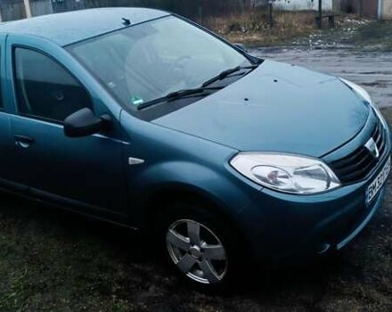 Синий Дачия Сандеро, объемом двигателя 1.6 л и пробегом 221 тыс. км за 5500 $, фото 3 на Automoto.ua