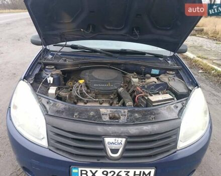 Синий Дачия Сандеро, объемом двигателя 1.39 л и пробегом 253 тыс. км за 4200 $, фото 18 на Automoto.ua