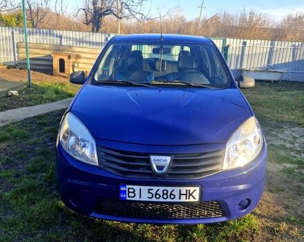 Синий Дачия Сандеро, объемом двигателя 1.4 л и пробегом 178 тыс. км за 3800 $, фото 3 на Automoto.ua